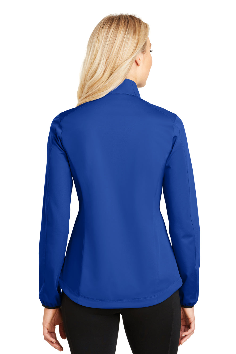 Port Authority L717 Womens Active Wind & Water Resistant Full Zip Jacket Royal Blue Back