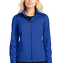Port Authority Womens Active Wind & Water Resistant Full Zip Jacket - True Royal Blue