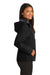 Port Authority L764 Womens Legacy Wind & Water Resistant Full Zip Hooded Jacket Black Side