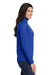Port Authority L806 Womens Moisture Wicking 1/4 Zip Sweatshirt Royal Blue Side