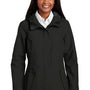 Port Authority Womens Collective Waterproof Full Zip Hooded Jacket - Deep Black