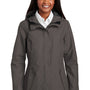 Port Authority Womens Collective Waterproof Full Zip Hooded Jacket - Graphite Grey
