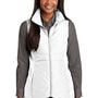 Port Authority Womens Collective Wind & Water Resistant Full Zip Vest - White
