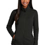 Port Authority Womens Collective Full Zip Smooth Fleece Jacket - Deep Black