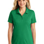 Port Authority Womens Dry Zone Moisture Wicking Short Sleeve Polo Shirt - Bright Kelly Green