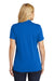 Port Authority LK110 Womens Dry Zone Moisture Wicking Short Sleeve Polo Shirt Royal Blue Back