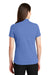 Port Authority LK164 Womens SuperPro Moisture Wicking Short Sleeve Polo Shirt Ultramarine Blue Back