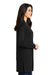 Port Authority LK5434 Womens Concept Long Sleeve Cardigan Sweater w/ Pockets Black Side