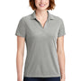 Port Authority Womens Oxford Moisture Wicking Short Sleeve Polo Shirt - Black