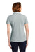 Port Authority LK582 Womens Oxford Moisture Wicking Short Sleeve Polo Shirt Gusty Grey Back