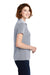 Port Authority LK582 Womens Oxford Moisture Wicking Short Sleeve Polo Shirt Navy Blue Side