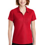 Port Authority Womens EZPerformance Moisture Wicking Short Sleeve Polo Shirt - Apple Red