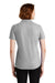 Port Authority LK600 Womens EZPerformance Moisture Wicking Short Sleeve Polo Shirt Gusty Grey Back