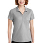 Port Authority Womens EZPerformance Moisture Wicking Short Sleeve Polo Shirt - Gusty Grey