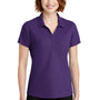 Port Authority Womens EZPerformance Moisture Wicking Short Sleeve Polo Shirt - Majestic Purple