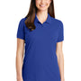 Port Authority Womens Wrinkle Resistant Short Sleeve Polo Shirt - True Royal Blue