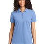 Port & Company Womens Core Stain Resistant Short Sleeve Polo Shirt - Light Blue