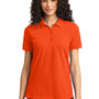 Port & Company Womens Core Stain Resistant Short Sleeve Polo Shirt - Orange