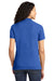 Port & Company LKP155 Womens Core Stain Resistant Short Sleeve Polo Shirt Royal Blue Back