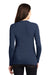 Port Authority LM1008 Womens Concept Long Sleeve Cardigan Sweater Navy Blue Back