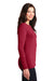 Port Authority LM1008 Womens Concept Long Sleeve Cardigan Sweater Red Side