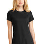 New Era Womens Heritage Short Sleeve Crewneck T-Shirt - Black - Closeout