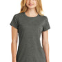 New Era Womens Heritage Short Sleeve Crewneck T-Shirt - Black Twist - Closeout