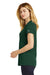 New Era LNEA100 Womens Heritage Short Sleeve Crewneck T-Shirt Dark Green Side