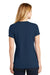 New Era LNEA100 Womens Heritage Short Sleeve Crewneck T-Shirt Dark Royal Blue Back