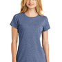 New Era Womens Heritage Short Sleeve Crewneck T-Shirt - Dark Royal Blue Twist - Closeout