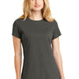 New Era Womens Heritage Short Sleeve Crewneck T-Shirt - Graphite Grey - Closeout