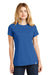 New Era LNEA100 Womens Heritage Short Sleeve Crewneck T-Shirt Royal Blue Front
