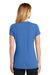 New Era LNEA100 Womens Heritage Short Sleeve Crewneck T-Shirt Heather Royal Blue Back