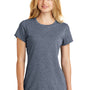 New Era Womens Heritage Short Sleeve Crewneck T-Shirt - True Navy Blue Twist - Closeout