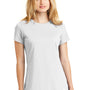 New Era Womens Heritage Short Sleeve Crewneck T-Shirt - White - Closeout