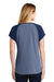 New Era LNEA107 Womens Heritage Short Sleeve Crewneck T-Shirt Royal Blue/Royal Blue Twist Back
