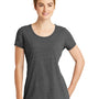New Era Womens Performance Moisture Wicking Short Sleeve Crewneck T-Shirt - Dark Graphite Grey - Closeout