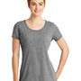 New Era Womens Performance Moisture Wicking Short Sleeve Crewneck T-Shirt - Shadow Grey - Closeout