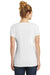 New Era LNEA130 Womens Performance Moisture Wicking Short Sleeve Crewneck T-Shirt White Back