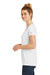 New Era LNEA130 Womens Performance Moisture Wicking Short Sleeve Crewneck T-Shirt White Side