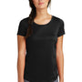 New Era Womens Series Performance Jersey Moisture Wicking Short Sleeve Crewneck T-Shirt - Black