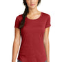 New Era Womens Series Performance Jersey Moisture Wicking Short Sleeve Crewneck T-Shirt - Crimson Red - Closeout
