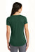 New Era LNEA200 Womens Series Performance Jersey Moisture Wicking Short Sleeve Crewneck T-Shirt Forest Green Back