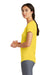 New Era LNEA200 Womens Series Performance Jersey Moisture Wicking Short Sleeve Crewneck T-Shirt Goldenrod Yellow Side