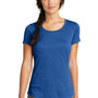 New Era Womens Series Performance Jersey Moisture Wicking Short Sleeve Crewneck T-Shirt - Royal Blue
