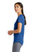 New Era LNEA200 Womens Series Performance Jersey Moisture Wicking Short Sleeve Crewneck T-Shirt Royal Blue Side