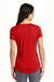 New Era LNEA200 Womens Series Performance Jersey Moisture Wicking Short Sleeve Crewneck T-Shirt Red Back