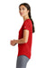 New Era LNEA200 Womens Series Performance Jersey Moisture Wicking Short Sleeve Crewneck T-Shirt Red Side