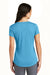 New Era LNEA200 Womens Series Performance Jersey Moisture Wicking Short Sleeve Crewneck T-Shirt Sky Blue Back