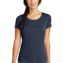 New Era Womens Series Performance Jersey Moisture Wicking Short Sleeve Crewneck T-Shirt - Navy Blue